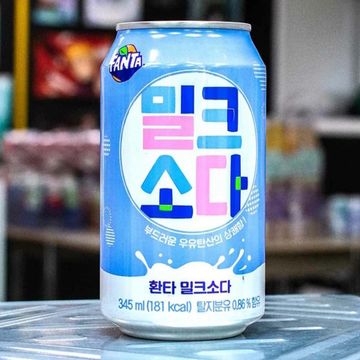 Газированный напиток Fanta Milk Soda, 345 мл (Корея)