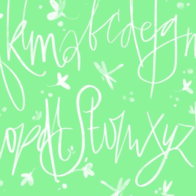 Барби на мятном