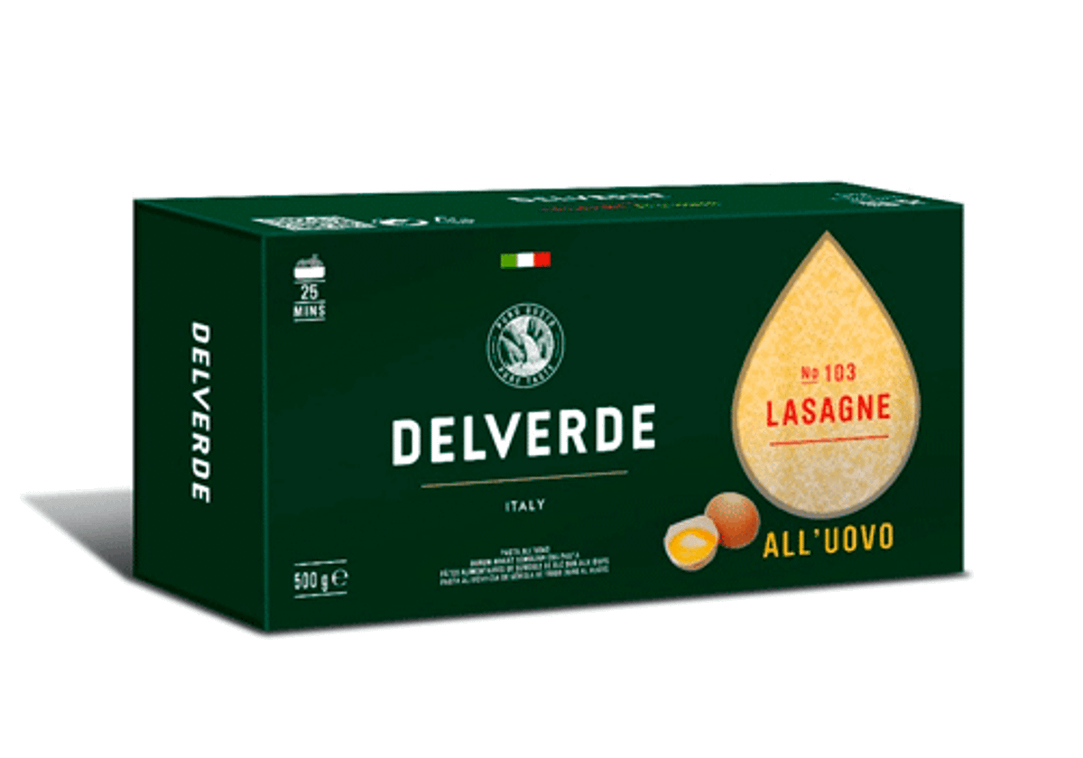 Макаронные изделия "Delverde" Лазанья, 500г