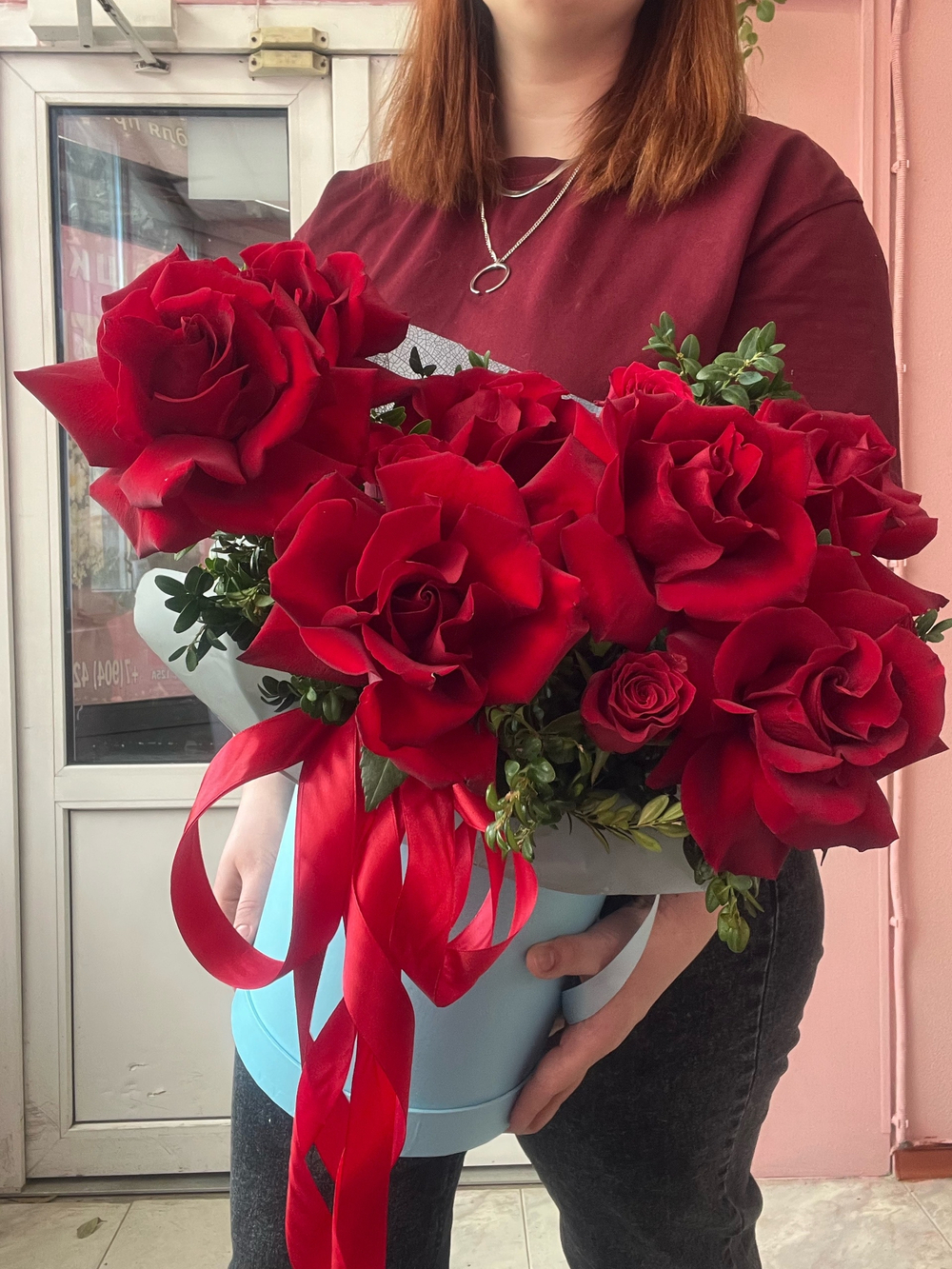 Композиция с французкими розами