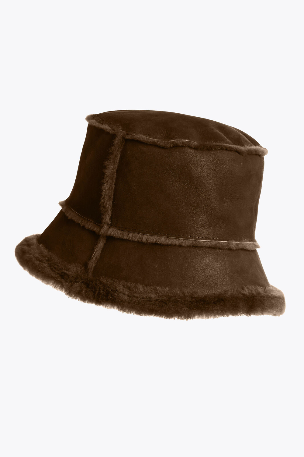 Панама жен. Parajumpers SHEARLING BUCKET HAT 574 коричневый