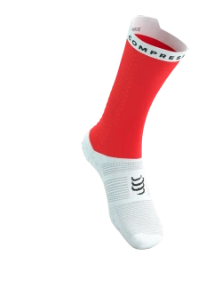 Носки Pro Racing V4.0 Bike FLUO RED/WHITE