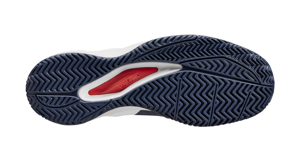 Мужские кроссовки теннисные Wilson Rush Pro Ace - небесный