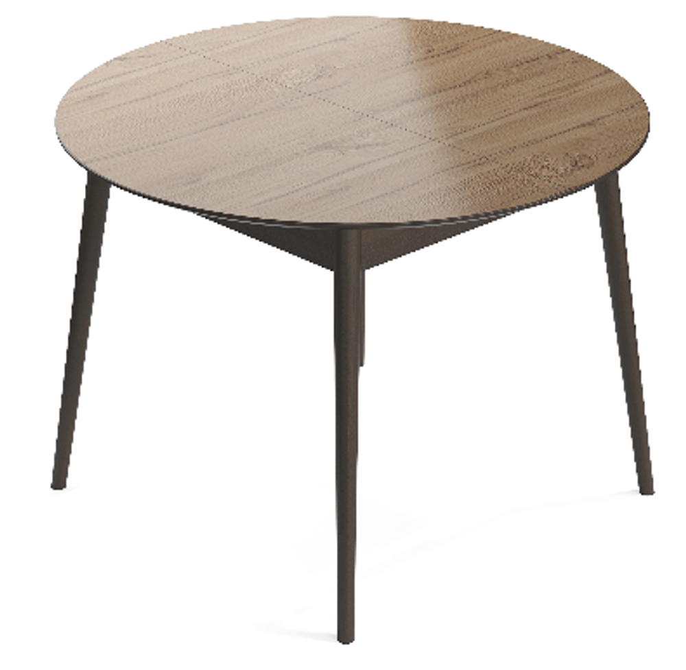 Стол Шефилд пластик эмаль 1000х1000 (+300) Столешница 1011 Белый матовый; Белый; Белый; Белый