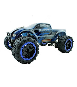 Радиоуправляемый монстр Remo Hobby Dinosaurs Master TWINS MOTOR (синий) 4WD 2.4G 1/8 RTR