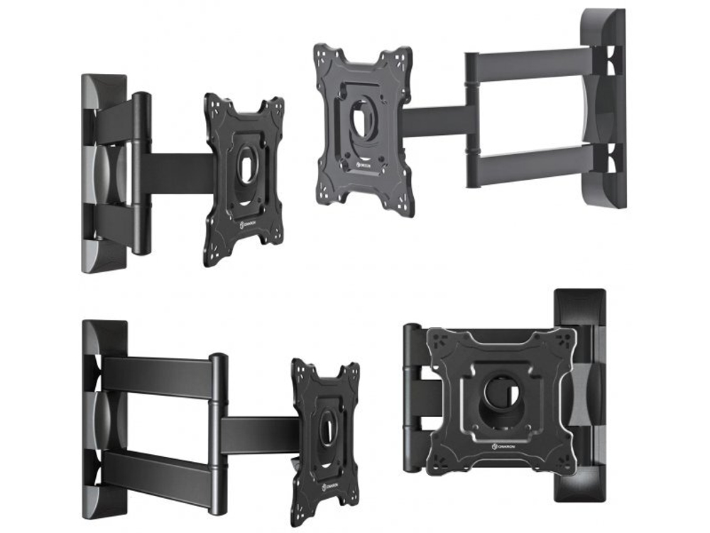 Наклонно-поворотный кронштейн Onkron M4S чёрный