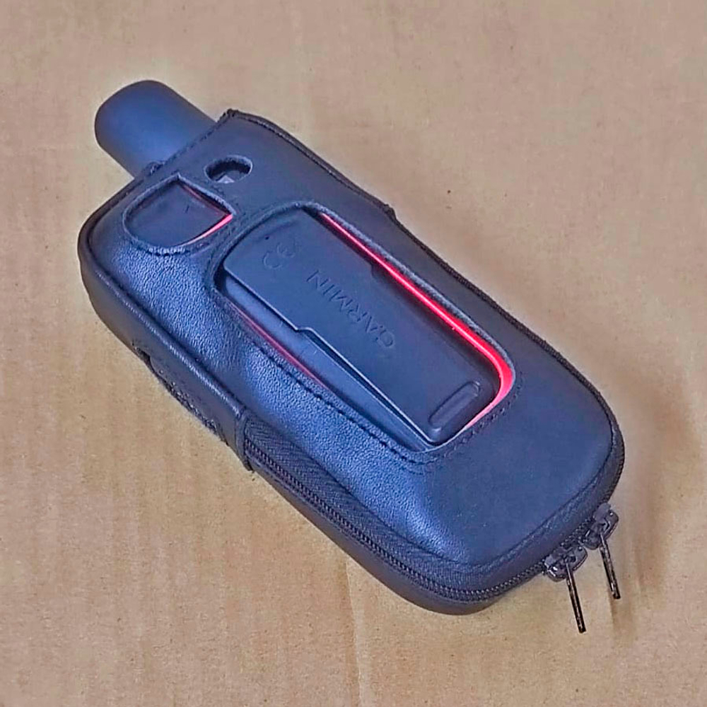 Чехол кожаный для Garmin GPSmap 67i (Point 02-133)