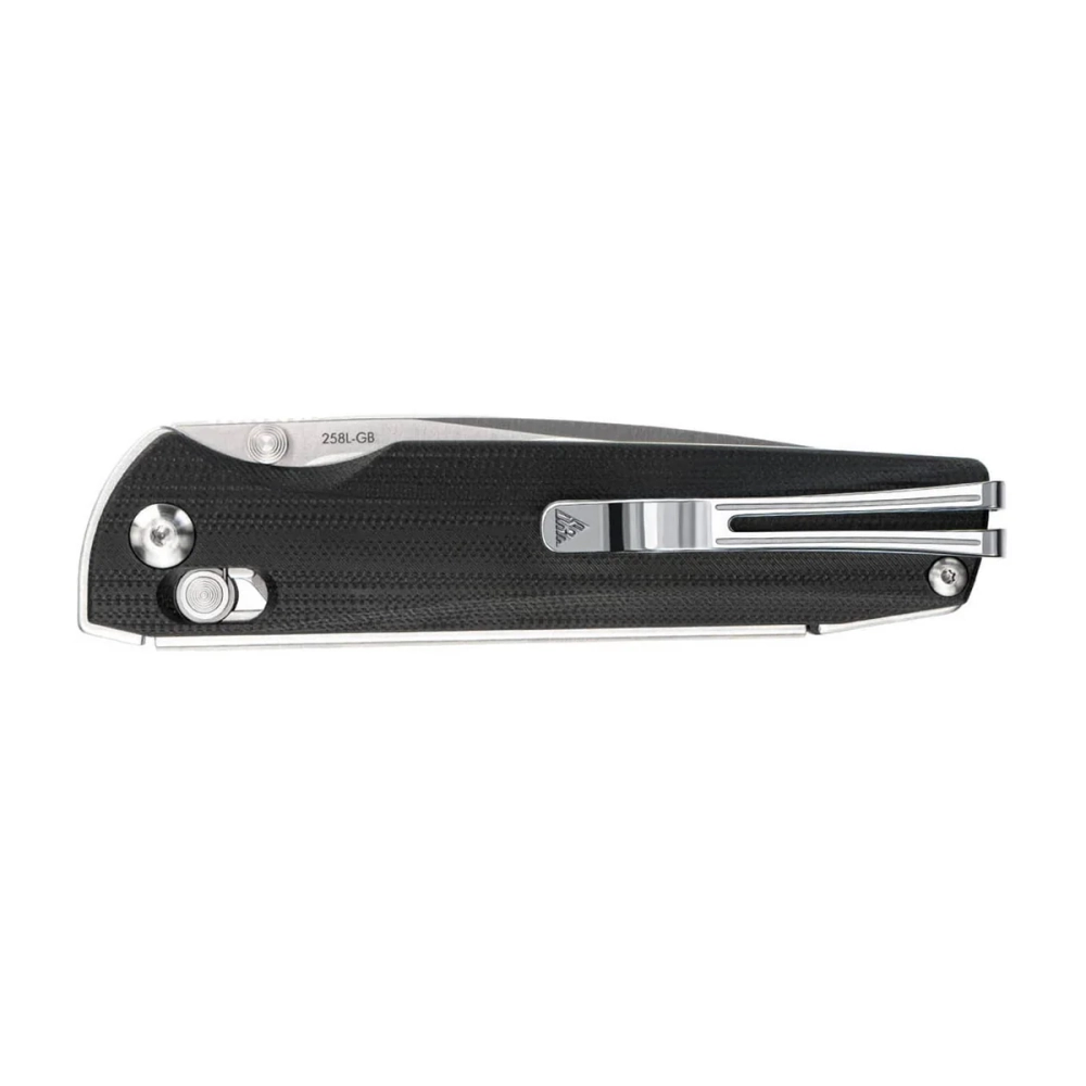 Нож складной SRM 258L-GB Terrier Satin (D2, Black G10)