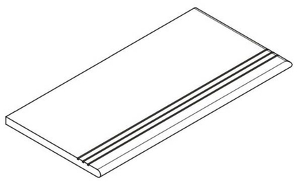 Угловая ступень BLACK GRADINO ROUND GRIP DX правая