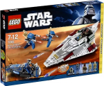 LEGO Star Wars: Звездный истребитель Джедая Мейса Винду 7868 — Mace Windu's Jedi Starfighter — Лего Звездные войны Стар Ворз