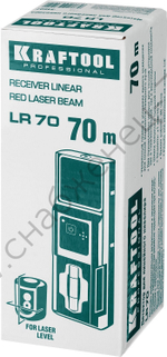 KRAFTOOL LR 70, детектор для линейного нивелира (34607)