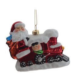 GAEM Украшение новогоднее "Дед Мороз", L11,5 W4 H9 см, 2в.