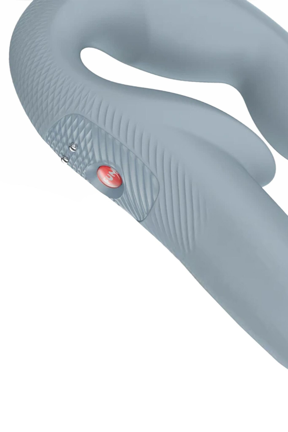 Серый безремневой страпон Share Vibe Pro (Цвет: серый)