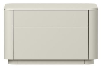 Тумба прикроватная Tammi 2 ящика ширина 60 см (молочный)