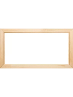 Деревянная рама 30x60 для картин на подрамнике сеч. 40x18