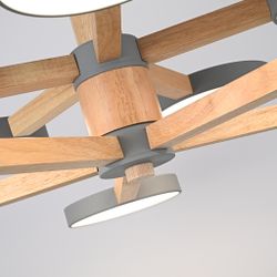 Люстра на штанге TURNA DBL L10 Gray