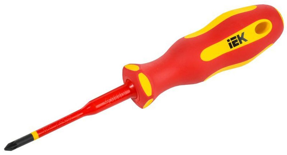 Отвертка диэлектрическая SLIM PZ1х80 Т2 ARMA2L 5 IEK A2L5-SC31-T2-PZ-10-080 Отвертка диэлектрическая SLIM PZ1х80 Т2 ARMA2L 5 IEK A2L5-SC31-T2-PZ-10-080