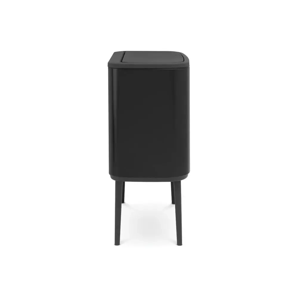 Brabantia Контейнер для мусора Bo Touch 11 л + 23 л черный