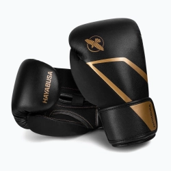 Боксёрские перчатки Hayabusa E1 Boxing black/gold