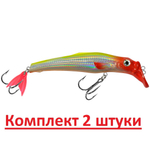 Воблер Минноу на щуку троллинга ТВИН 135mm на окуня