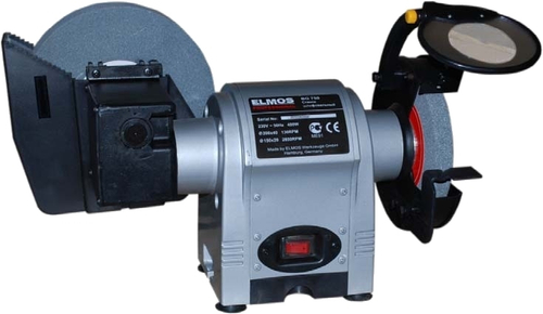 Эл. точило ELMOS BG 750  150mm+мокрый диск 200mm