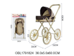 Коляска для кукол лежачая 31*52*63 см. пакет Z918-22