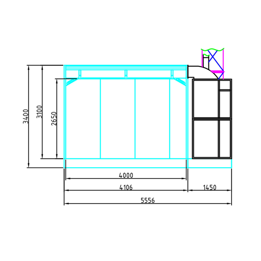 WDK-310 Окрасочно-сушильная камера