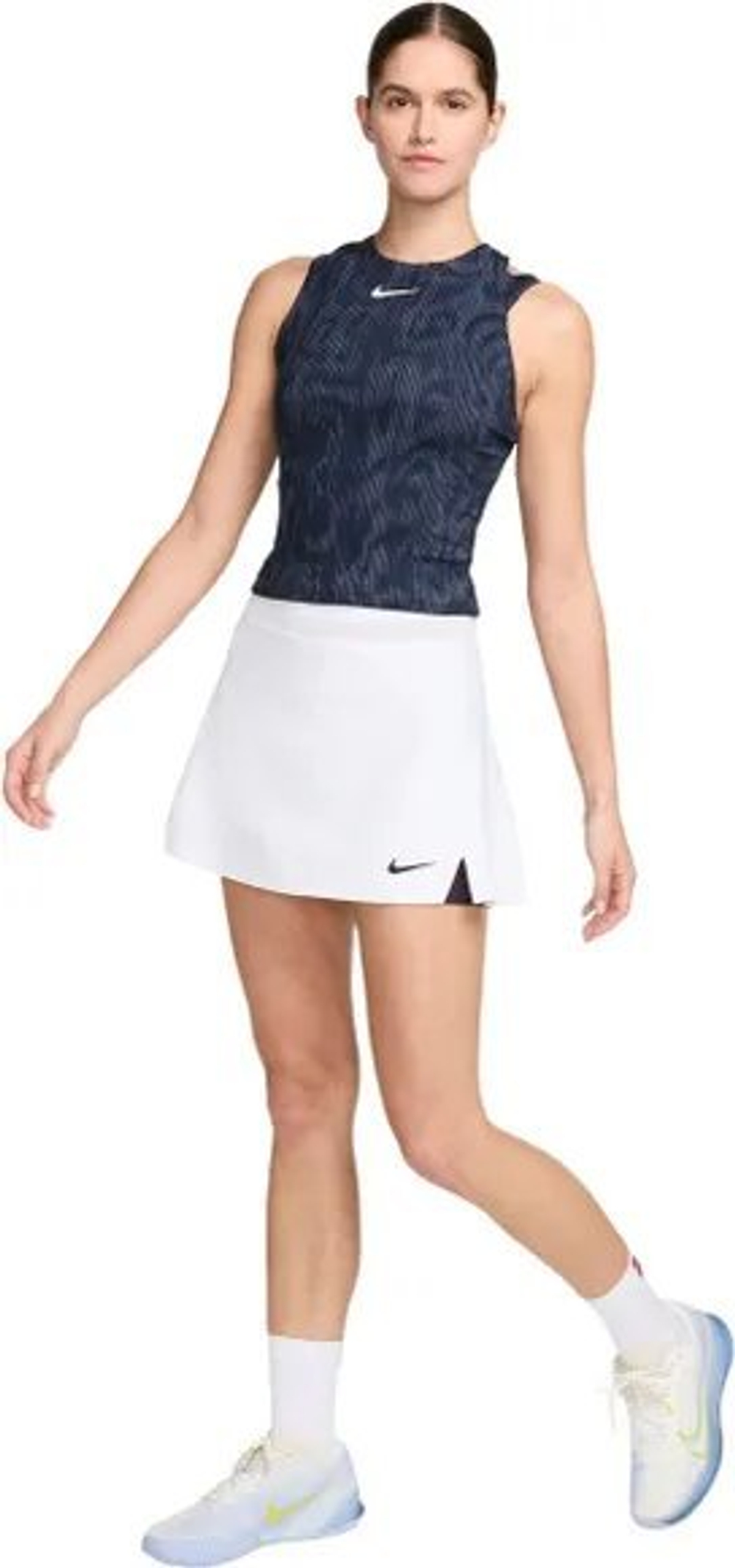 ОДЕЖДА ДЛЯ ТЕННИСА Женская, Майка NIKE COURT DRI FIT SLAM .