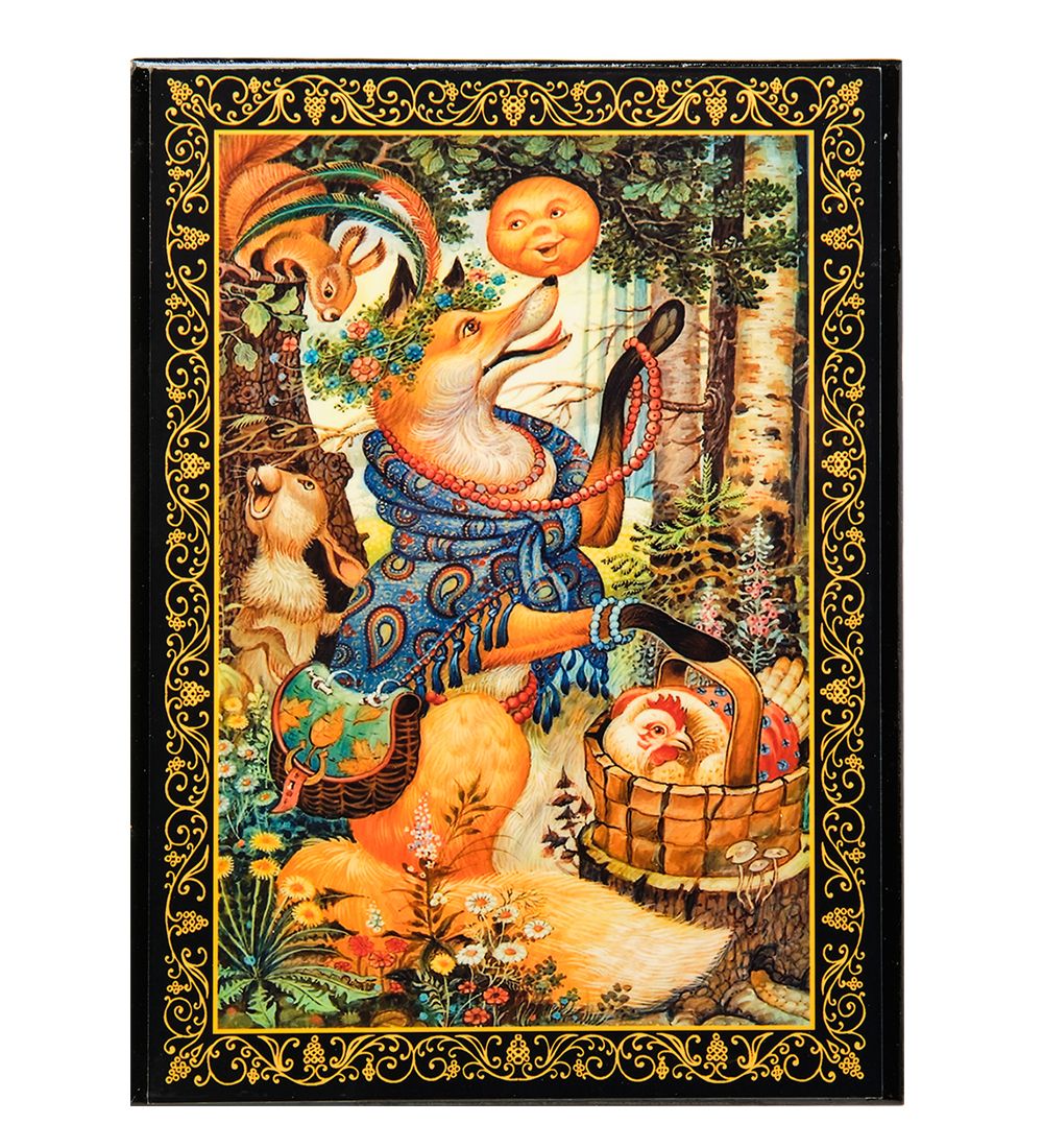 Народные промыслы ШК-11/ 9-I Шкатулка в технике декупаж (16х22х5)