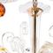 Подвесная люстра Crystal Lux Catarina SP12+6 V2 Gold/Transparent-Cognac