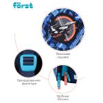 Ранец Först F-Top "Orange Plane" 36*28*15 см, 2 отделения, 2 кармана, анатомическая спинка