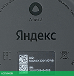 Умная колонка Яндекс Станция Мини с часами синий (YNDX-00020B)