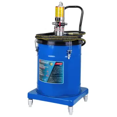 Нагнетатель смазки пневматический перекатной с емкостью 35л (рабоч.давление 410bar,шланг 4м) Forsage F-TRH30 MST