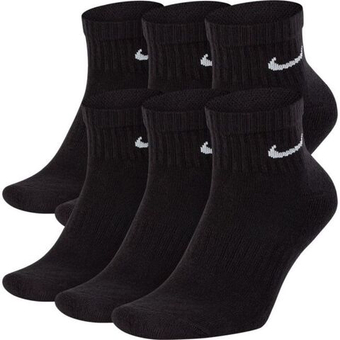 Теннисные носки Nike Everyday Cotton Cushioned Ankle M 6P - черный