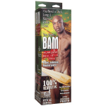 Коричневый фаллоимитатор-реалистик 31,8см с мошонкой на присоске Doc Johnson Bam Huge 13 Realistic Cock Dong 8170-01-BX