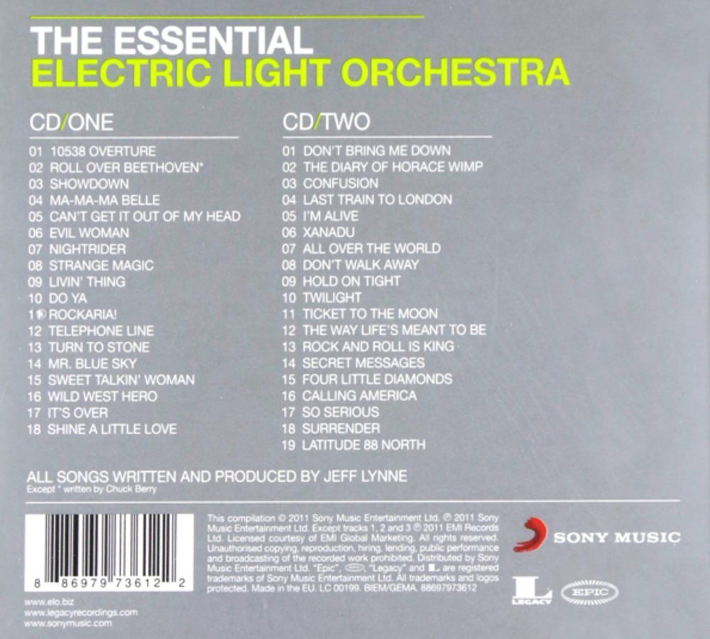 Electric Light Orchestra / The Essential (2CD)