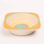 4167333 Набор бамбуковой посуды "Слон", тарелка, миска, стакан, приборы, 5 предметов