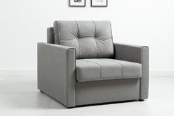 Кресло-кровать Лео Серое