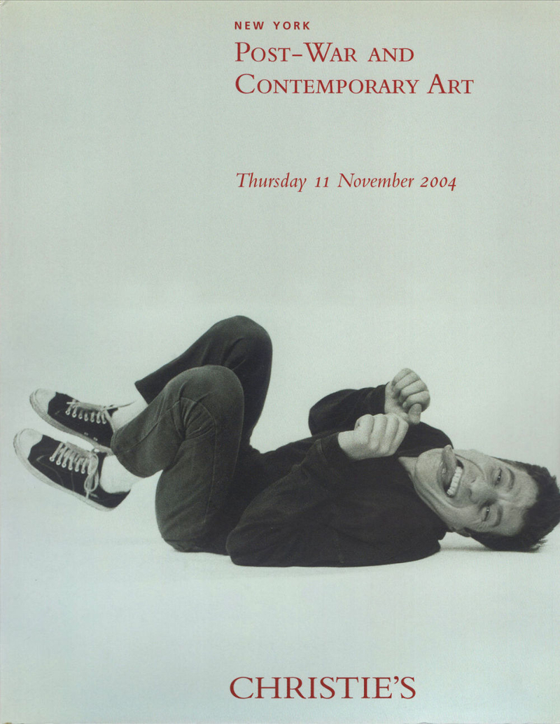 Каталог аукциона Christie's, Нью-Йорк, Послевоенное и современное искусство от 11 ноября 2004 года
