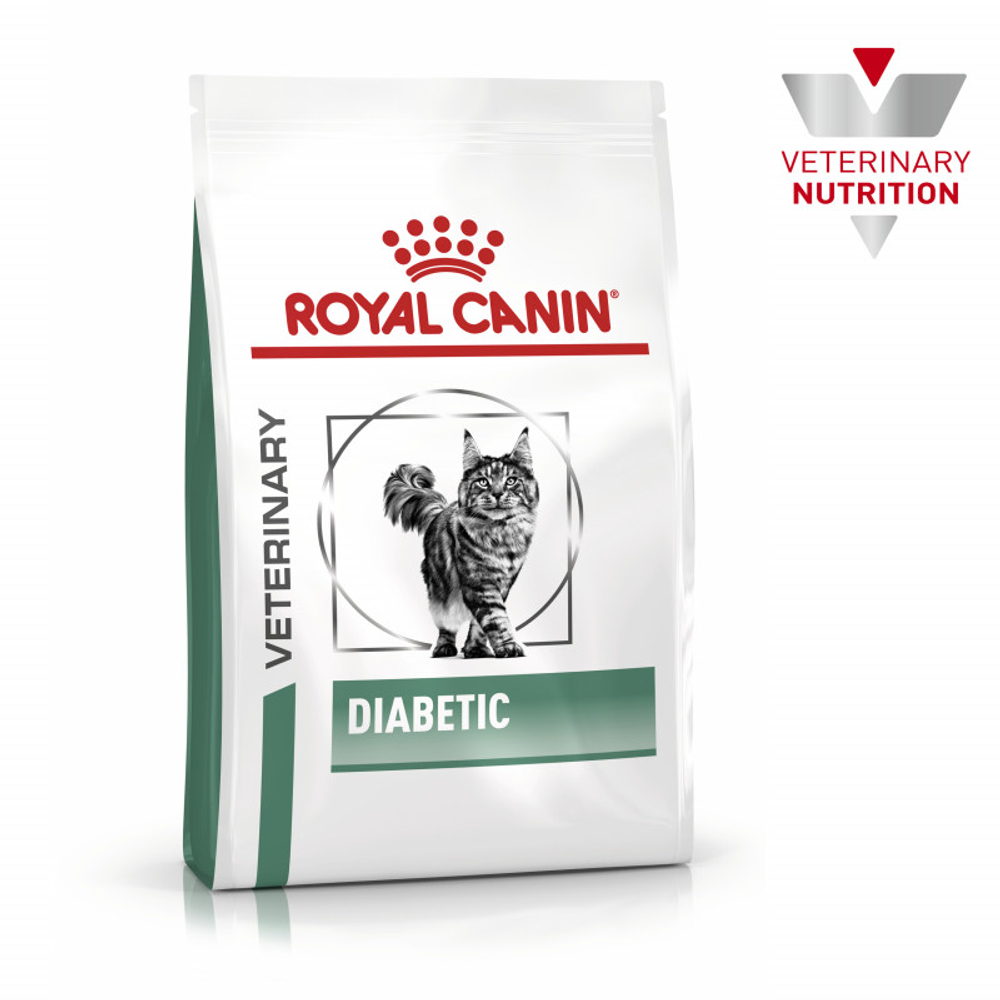 Royal Canin Diabetic Feline Диабетик фелин Корм сухой диета для взрослых кошек при диабете 350г