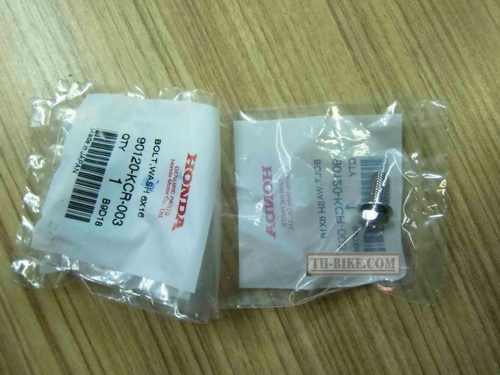 90120-KCR-003. BOLT-WASHER, 6X16