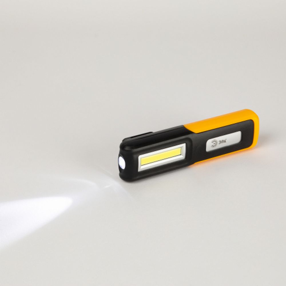 Светодиодный фонарь ЭРА Рабочие, серия Практик RA-803 аккумуляторный, крючок, магнит, miscro USB | Рабочие  фонари