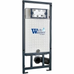 Унитаз подвесной WeltWasser MARBERG 507 + GELBACH 043 MT-BL + MAR 507 SE GL-WT черный матовый, безободковый, с крышкой микролифт, слив-торнадо, с инсталляцией и белой глянцевой кнопкой