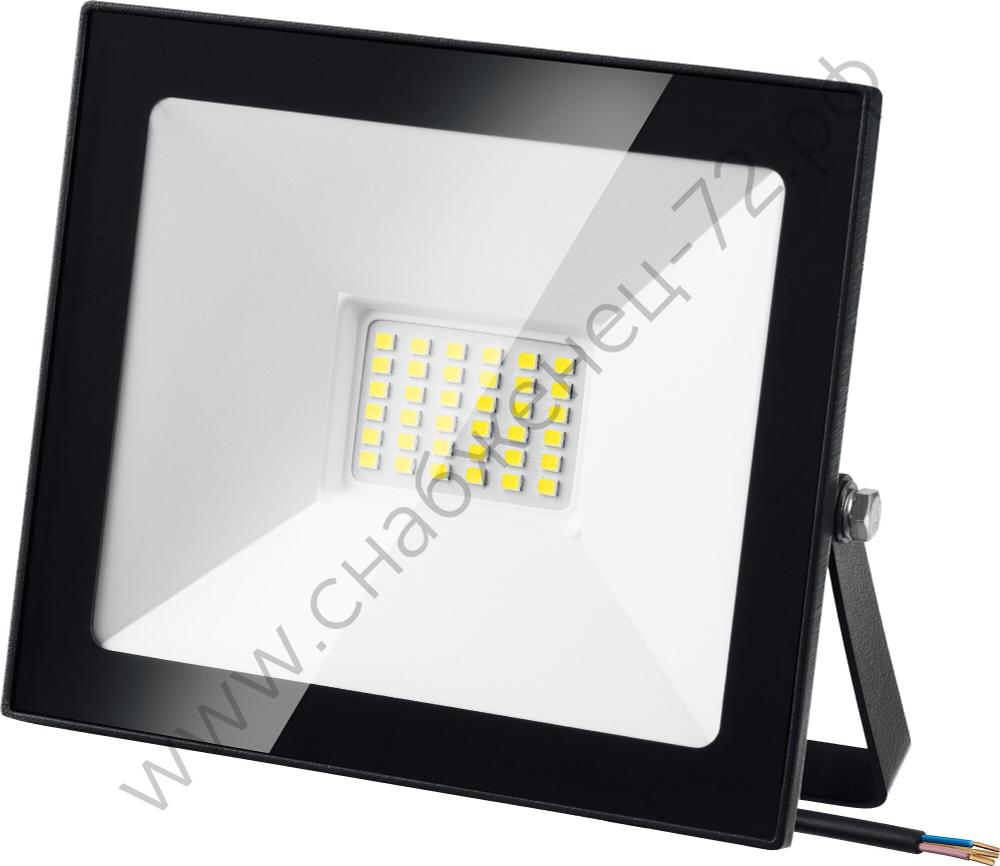 ЗУБР ПСК-30 30 Вт, 6500К IP65 Светодиодный прожектор Профессионал, (57141-30)