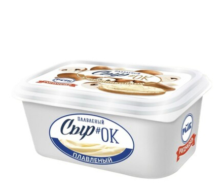 Сыр плавленый "СырОк" с шампиньонами 40% 170г. РогачевЪ