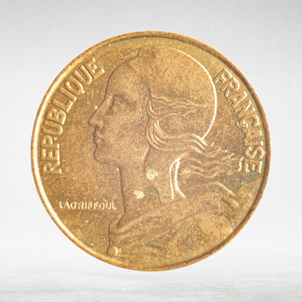 France, 20 Centimes 1988 - Marianne, VF