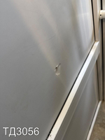 Дверь пластиковая входная Б/У 2040(в) x 860(ш)