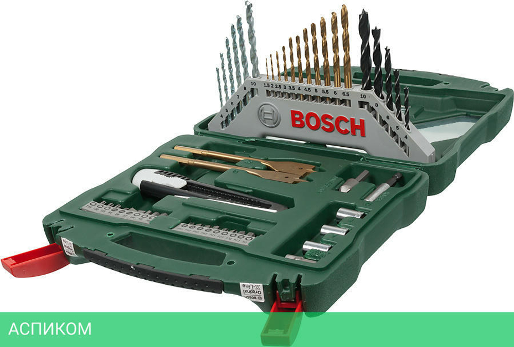 Набор инструментов Bosch Titanium X-Line (2607019327)