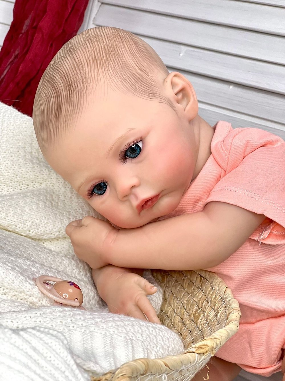 Кукла Реборн мягконабивная 48см в пакете (FA-822A)