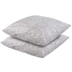 Набор из двух наволочек серого цвета с принтом Спелая смородина из коллекции scandinavian touch, 70х70 см